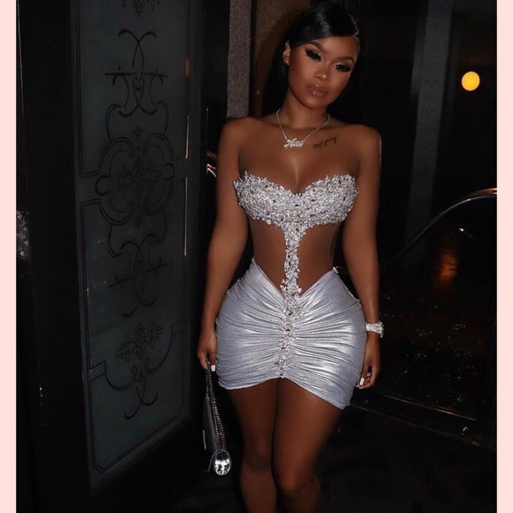 Dress is from EvelynModa custom Designed from the Dominican RepublicSize Medium.